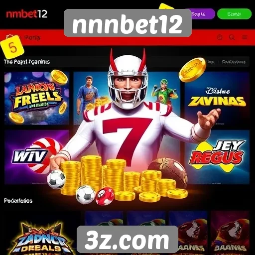 Variedade de jogos disponíveis no nnnbet12
